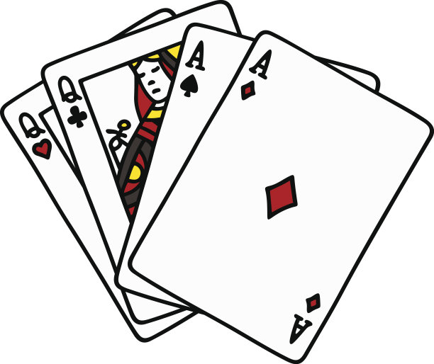 两副扑克图片下载