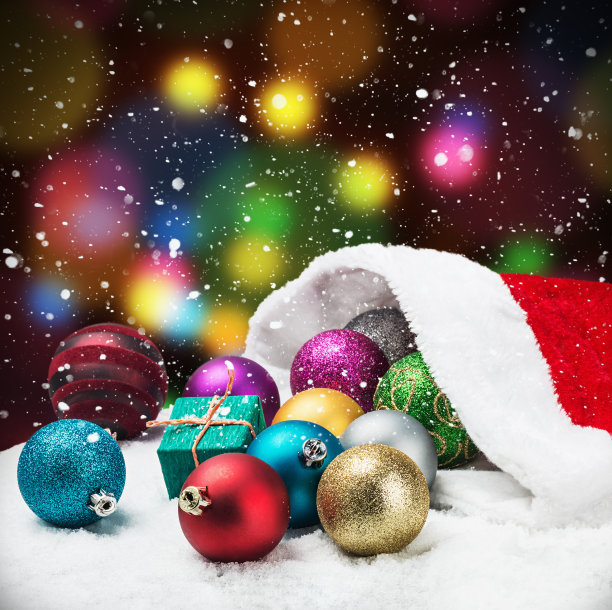 圣诞舞会和礼物图片下载