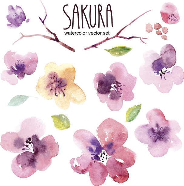 花矢量图素材ID：163590052