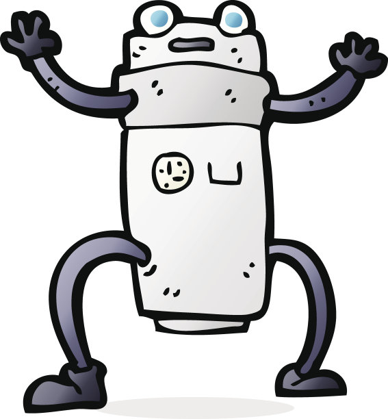 卡通机器人图片下载