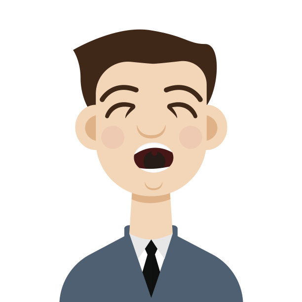 咳嗽图标，咳嗽的男人图片下载