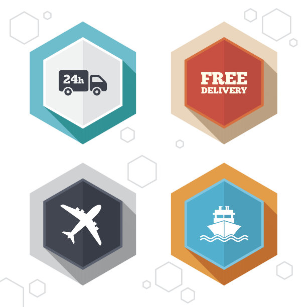 运货卡车运输。免费送货服务图片下载