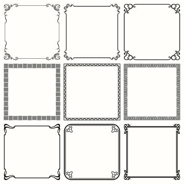 装饰相框(第49套)素材图片