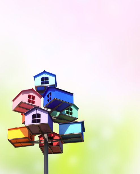 彩色嵌套盒图片下载