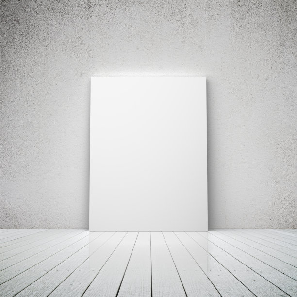 白色的海报图片下载