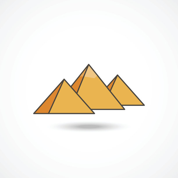 埃及金字塔图标图片下载