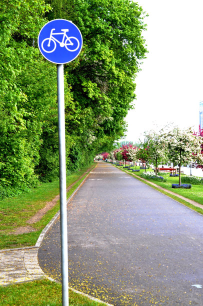 道路标志-自行车道图片下载