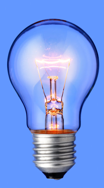 发光的灯泡图片下载