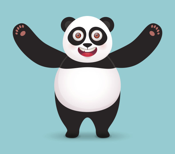 可爱熊猫图片素材ID：163660456