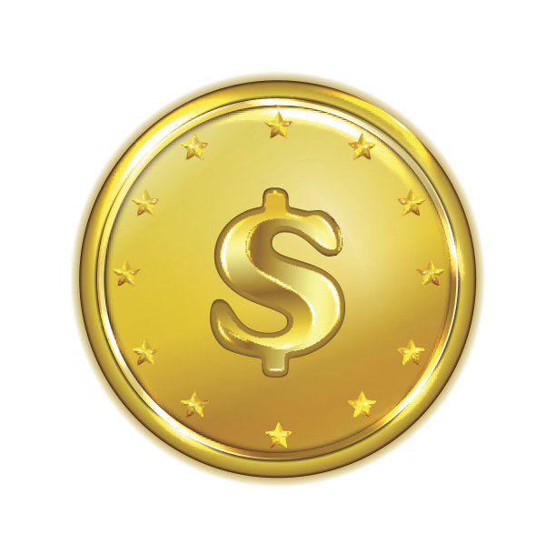 矢量插图的金币图片下载