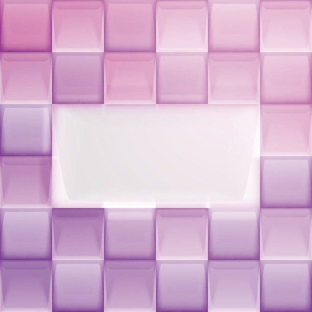 方形抽象插图彩色背景。图片下载