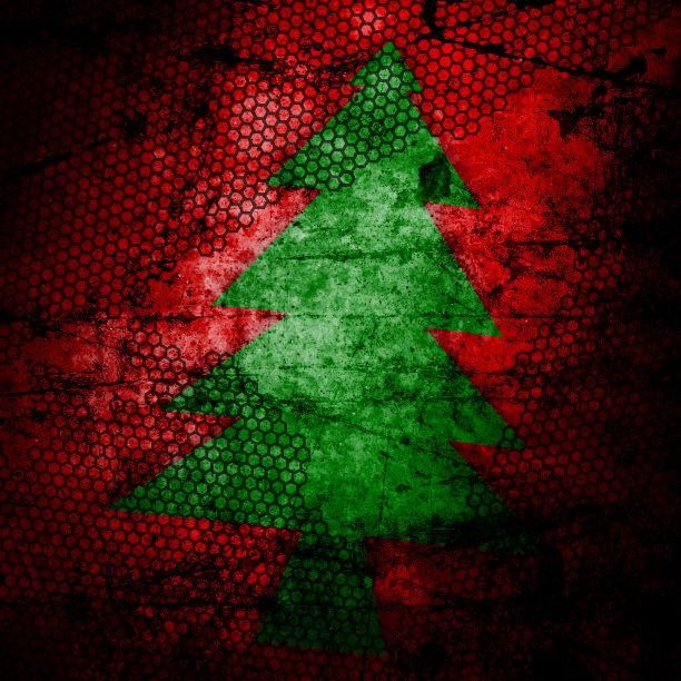 圣诞节垃圾背景纹理的混凝土墙图片下载