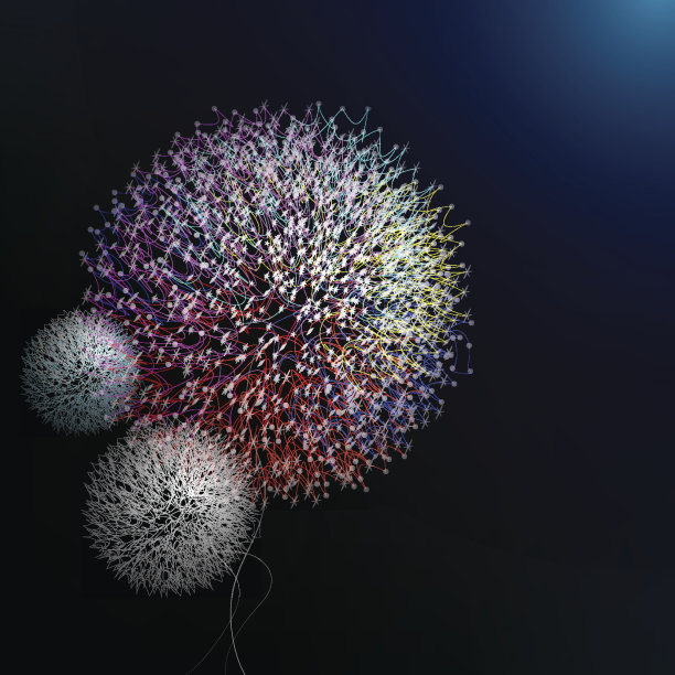 抽象的蒲公英图片下载