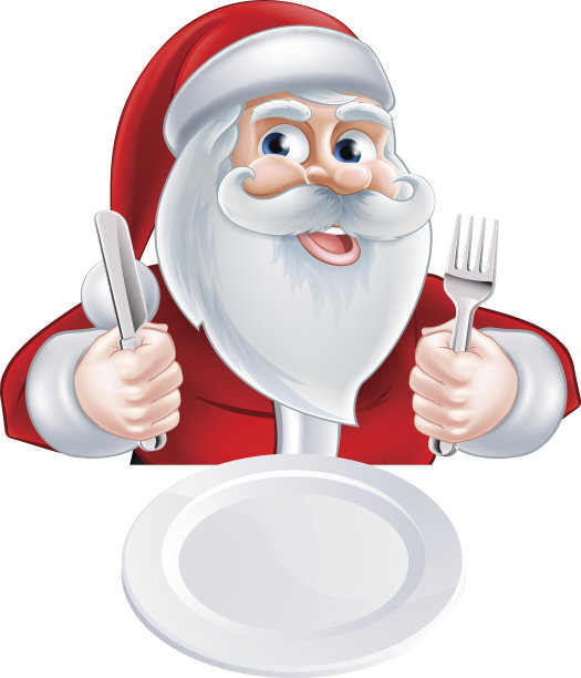 圣诞午餐概念图片下载