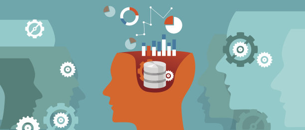 数据科学家数据库科学图形思维计算素材图片