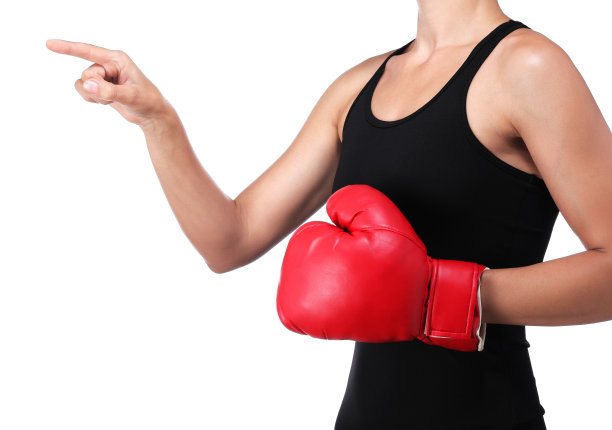 女人指着东西图片下载