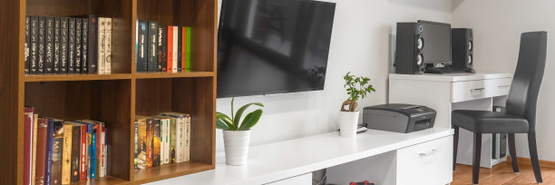 客厅的书架图片下载