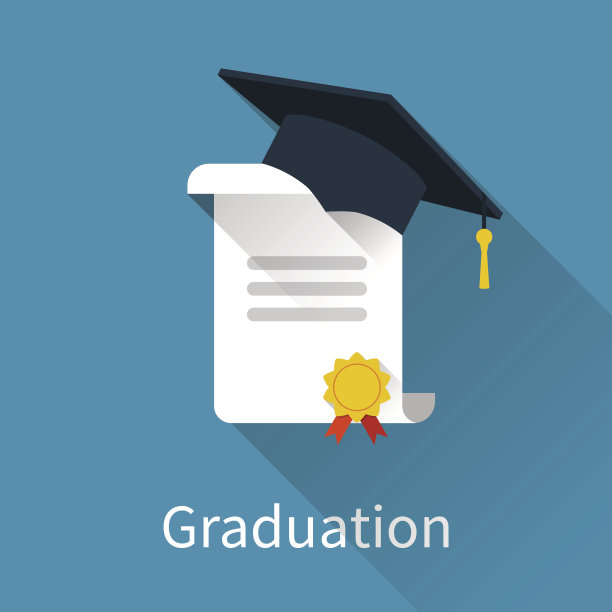 毕业帽及毕业证书图片下载