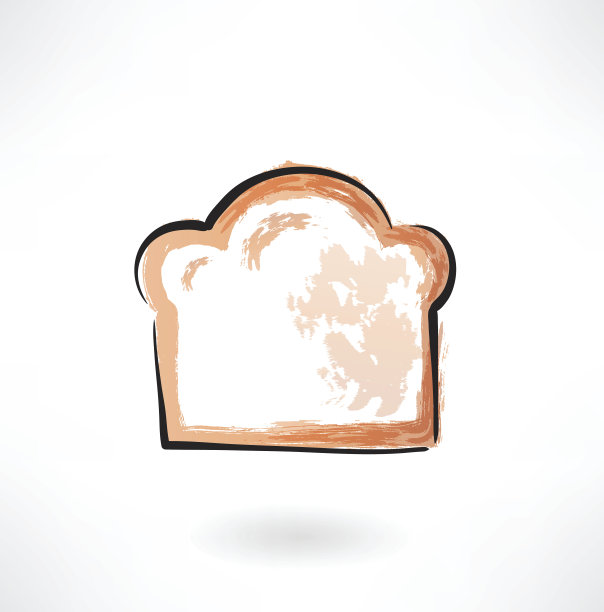 一块面包垃圾图标图片下载