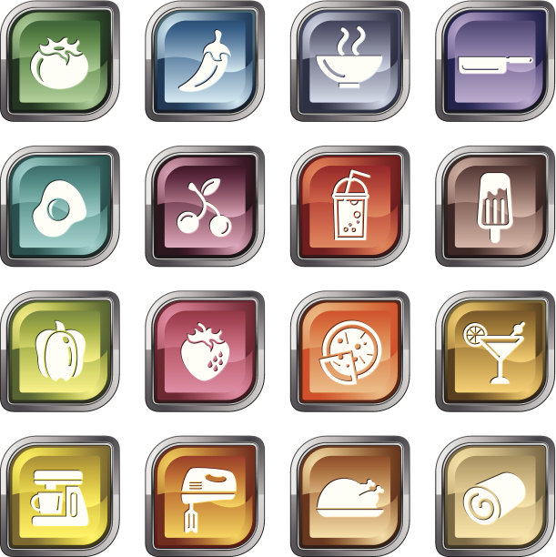 食物和饮料图标图片下载