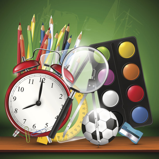 现代学校的背景图片下载