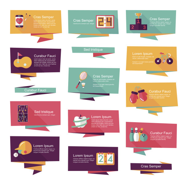 运动平面横幅背景设置，eps10图片下载