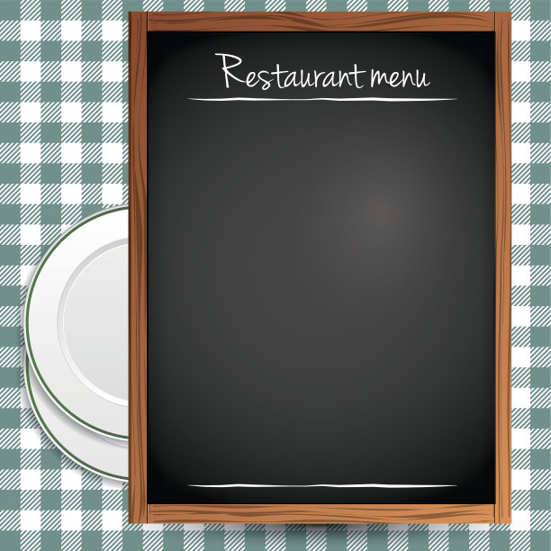 餐厅菜单背景图片下载