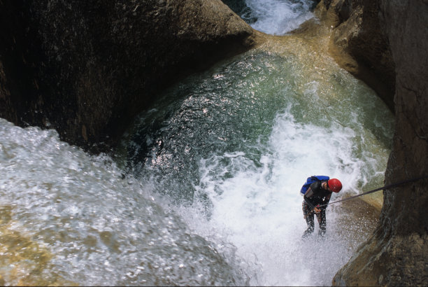 峡谷下降图片下载