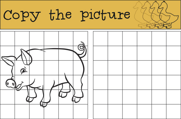 复制图片。小可爱的猪图片下载