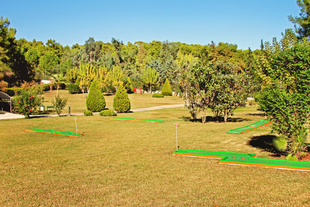 迷你高尔夫公园在运动胜地图片下载