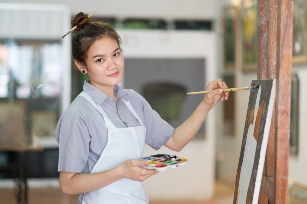 美丽的艺术家图片下载