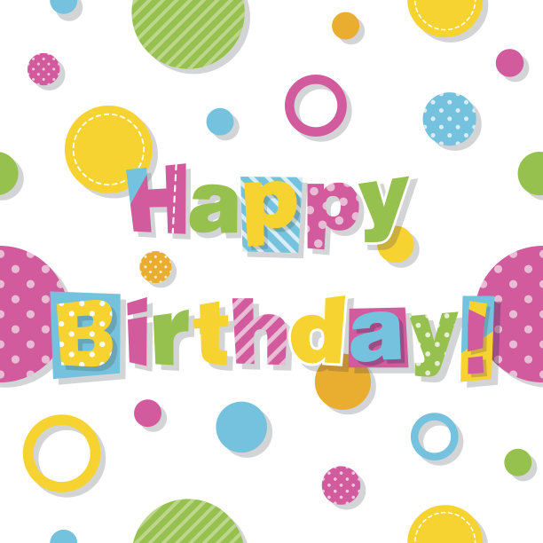 生日贺卡快乐图片下载