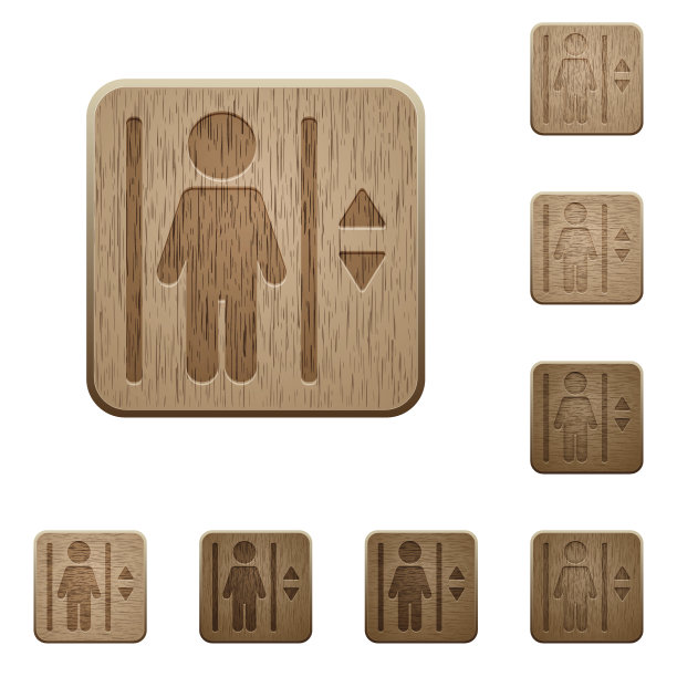 木制电梯按钮图片下载