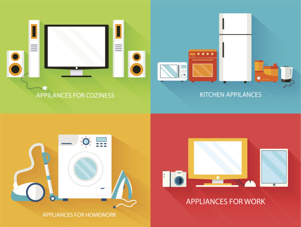 平板现代家电电器图标概念图片下载