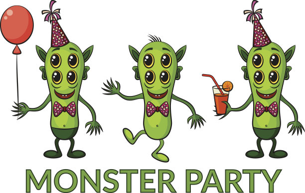 卡通怪物设定图片下载