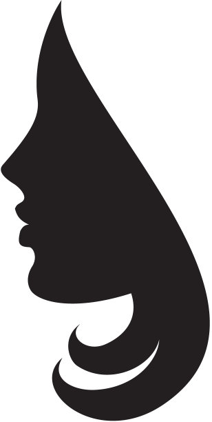 女人剪影图片下载