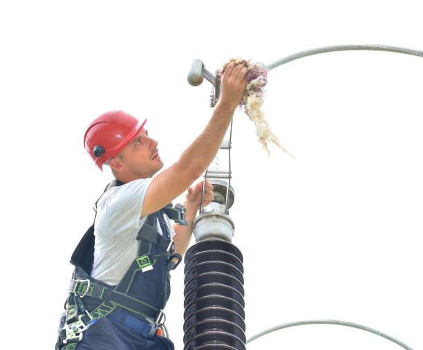 建筑工人在高处工作图片下载