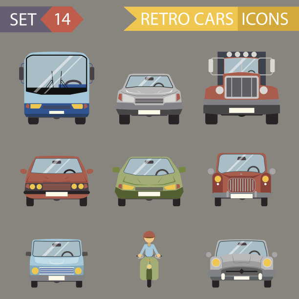 汽车矢量图素材ID：163825144