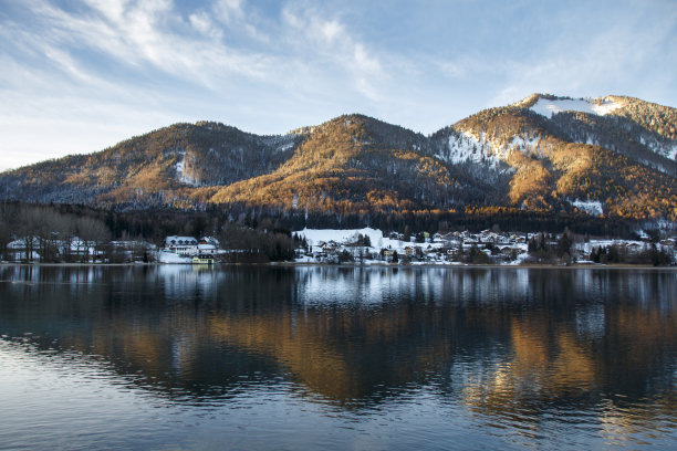 2016年，奥地利萨尔兹卡默古特的福斯克西图片下载