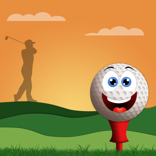 有趣的高尔夫球图片下载