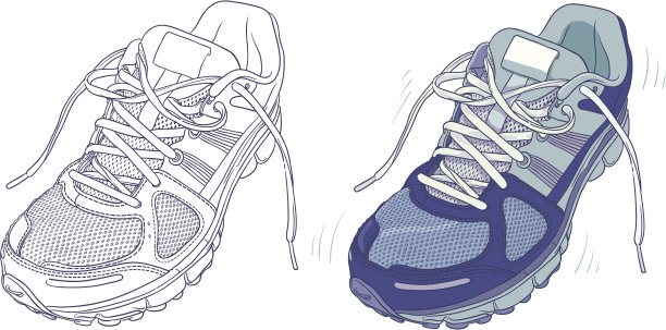 运动鞋素材图片