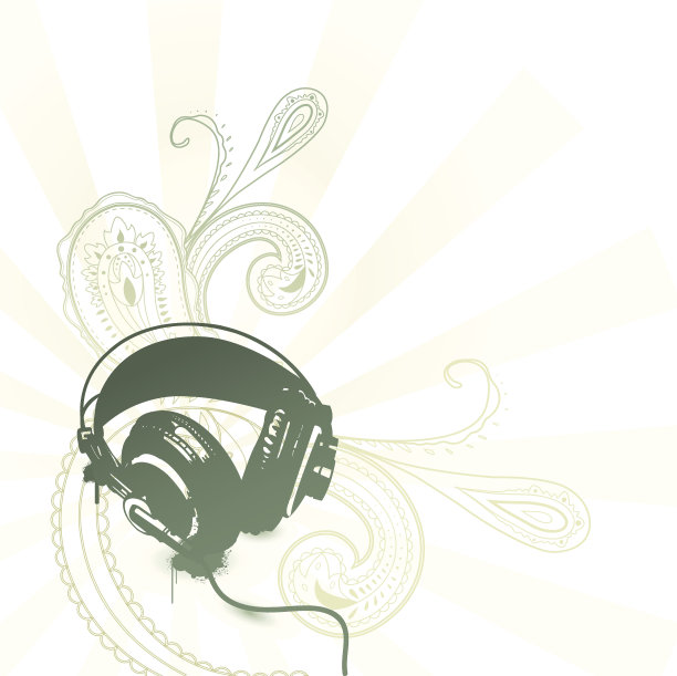 佩斯利耳机图片下载