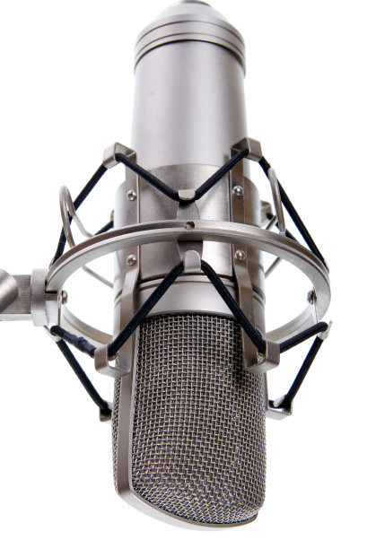 独立录音室声乐麦克风图片下载
