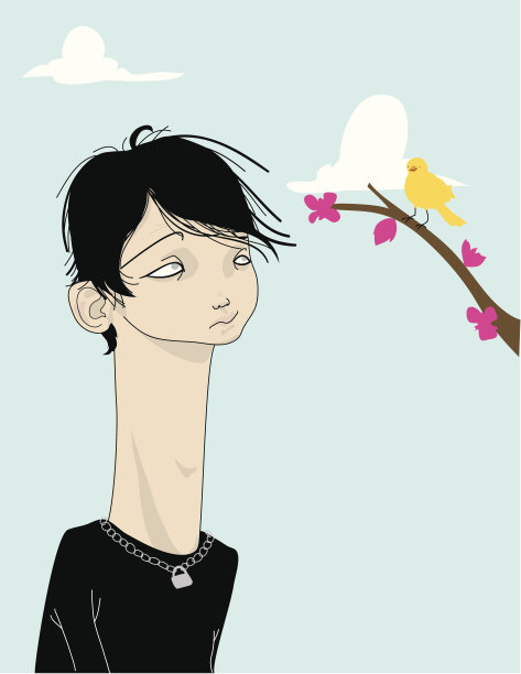 情绪摇滚少年图片下载