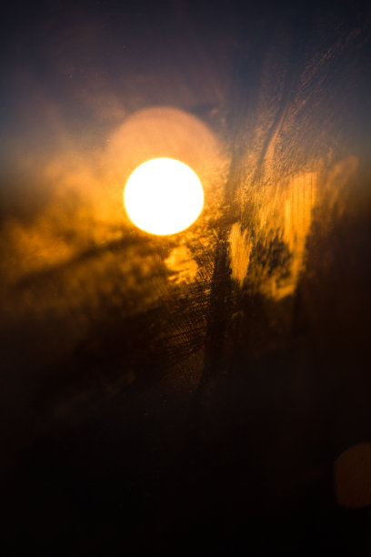 漏光，玻璃呈球形图片下载