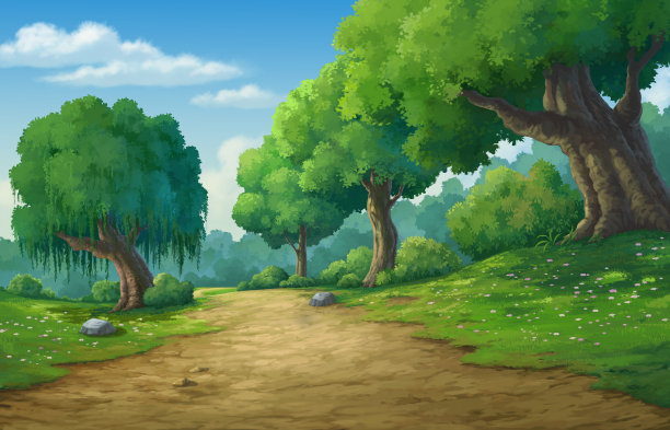 清晨的丛林图片下载