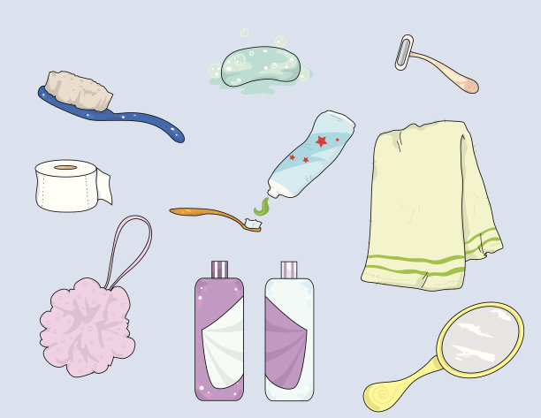 浴室图标素材图片