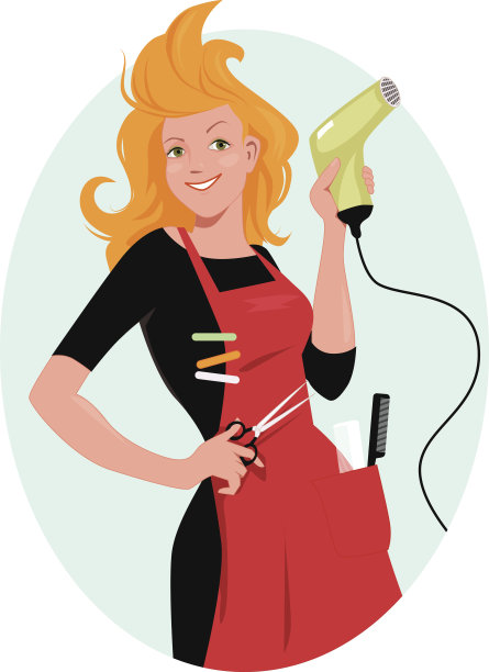 理发师素材图片