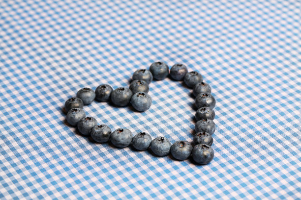 蓝莓的心图片下载