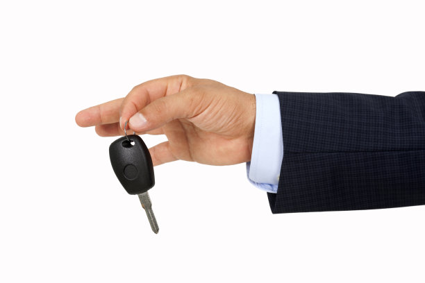 车钥匙和人手图片下载